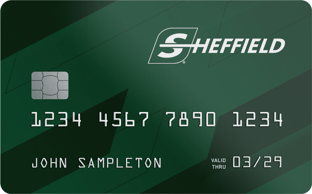 Image of the Sheffield payment card