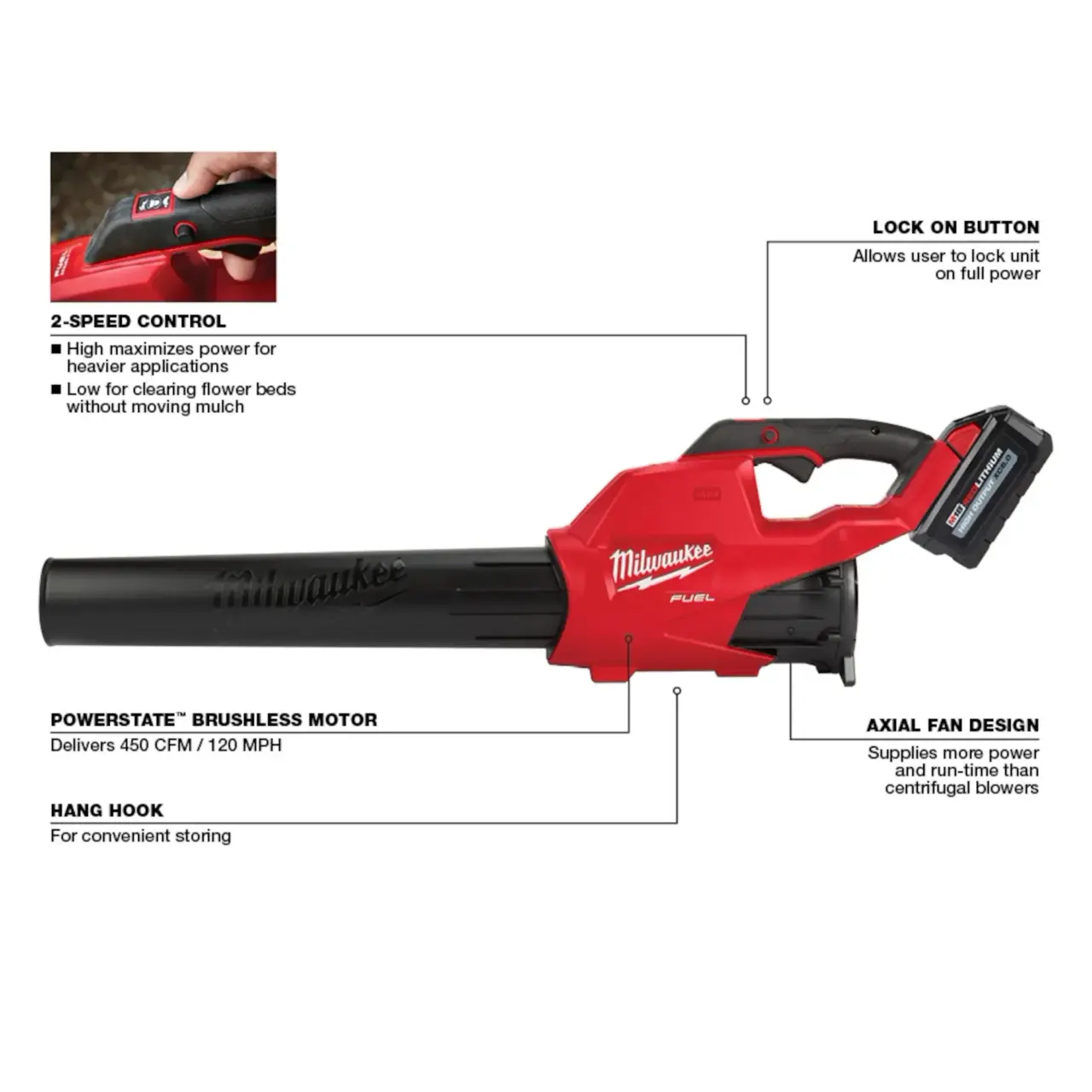 M18 FUEL™ Blower Kit - Image 4