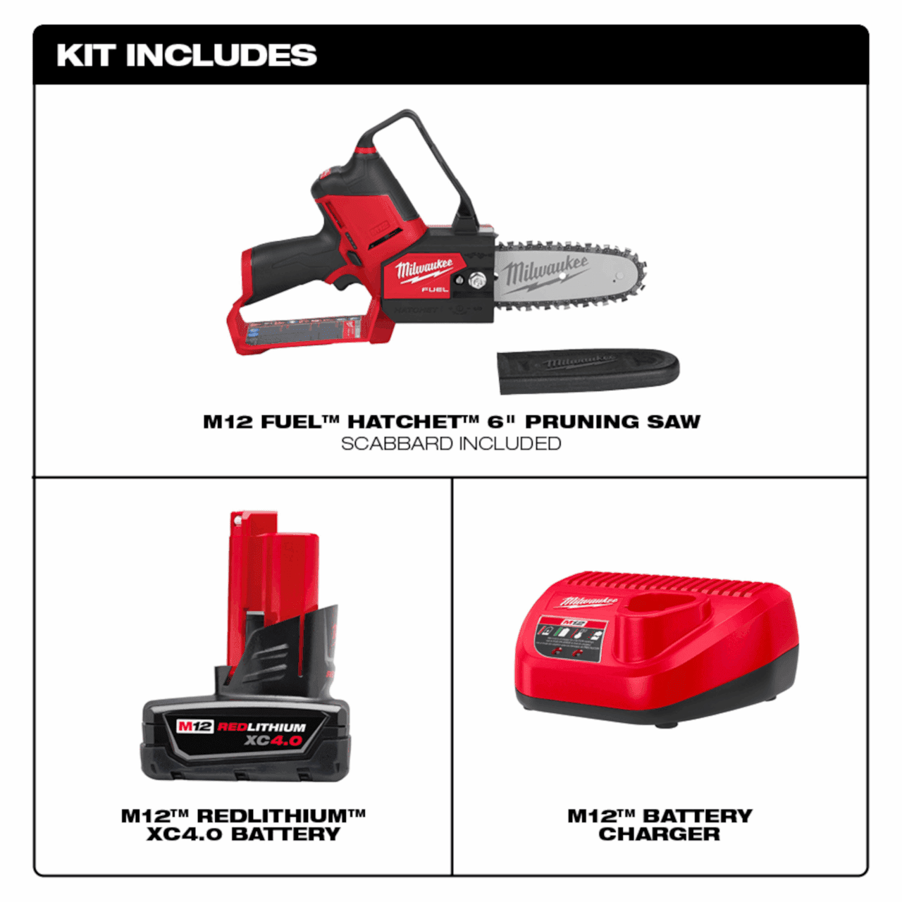 M12 FUEL™ HATCHET™ 6” Pruning Saw Kit - Image 11