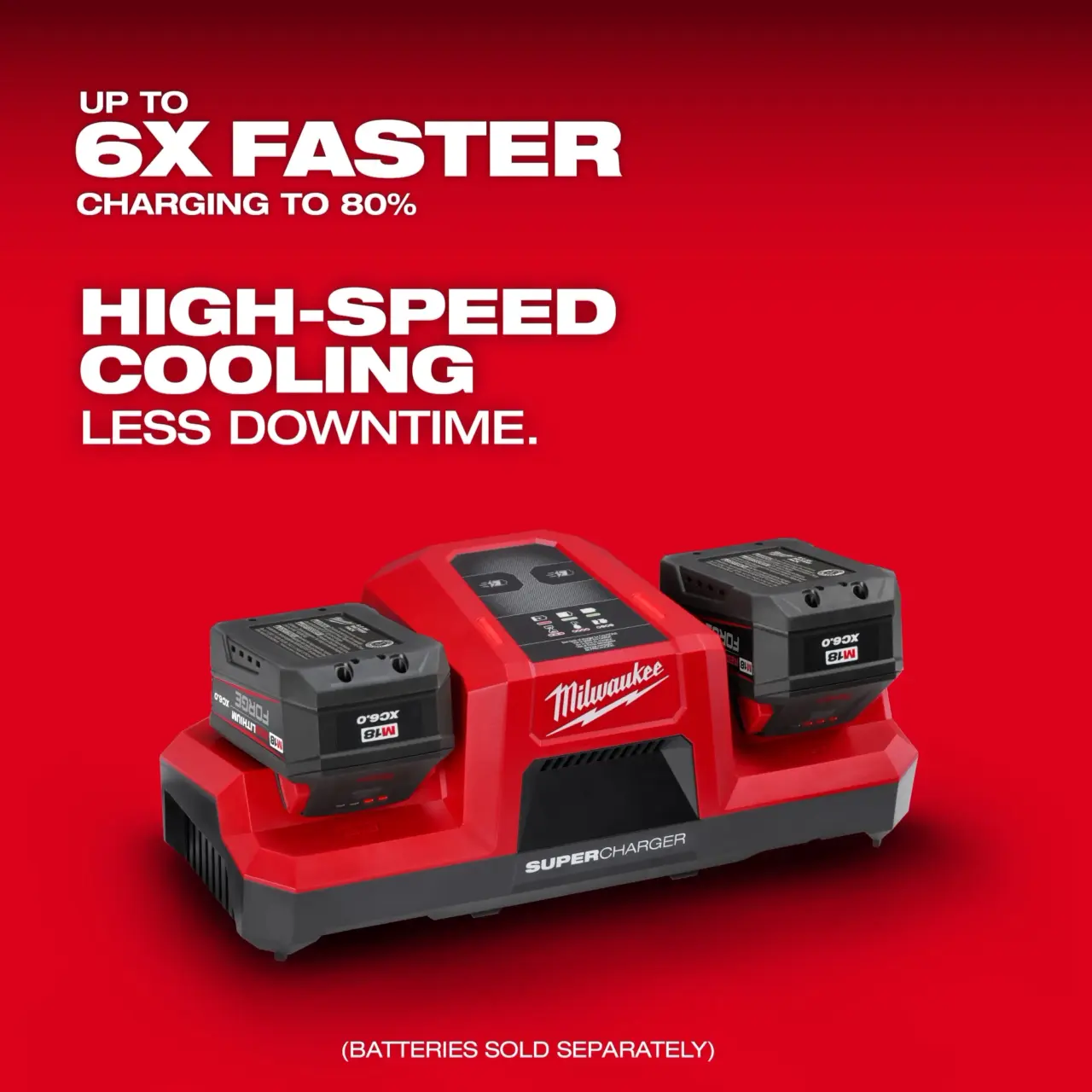 M18™ Dual Bay Simultaneous Super Charger - Image 2
