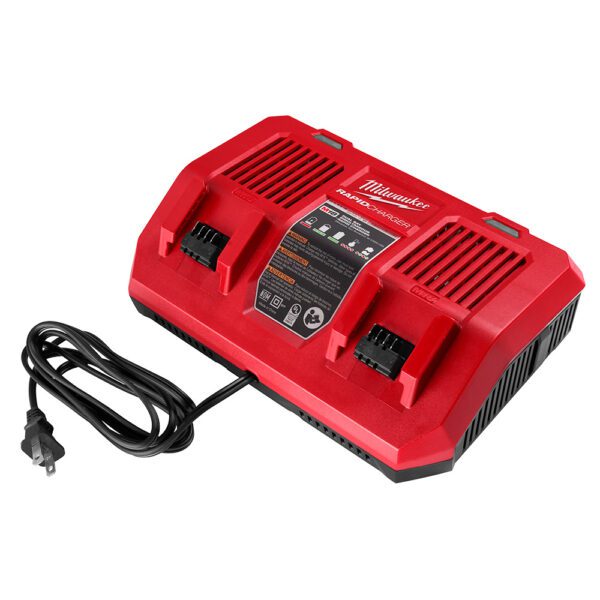 M18™ Dual Bay Simultaneous Rapid Charger