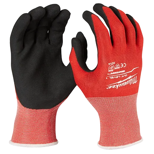 Cut Level 1 Nitrile Dipped Gloves