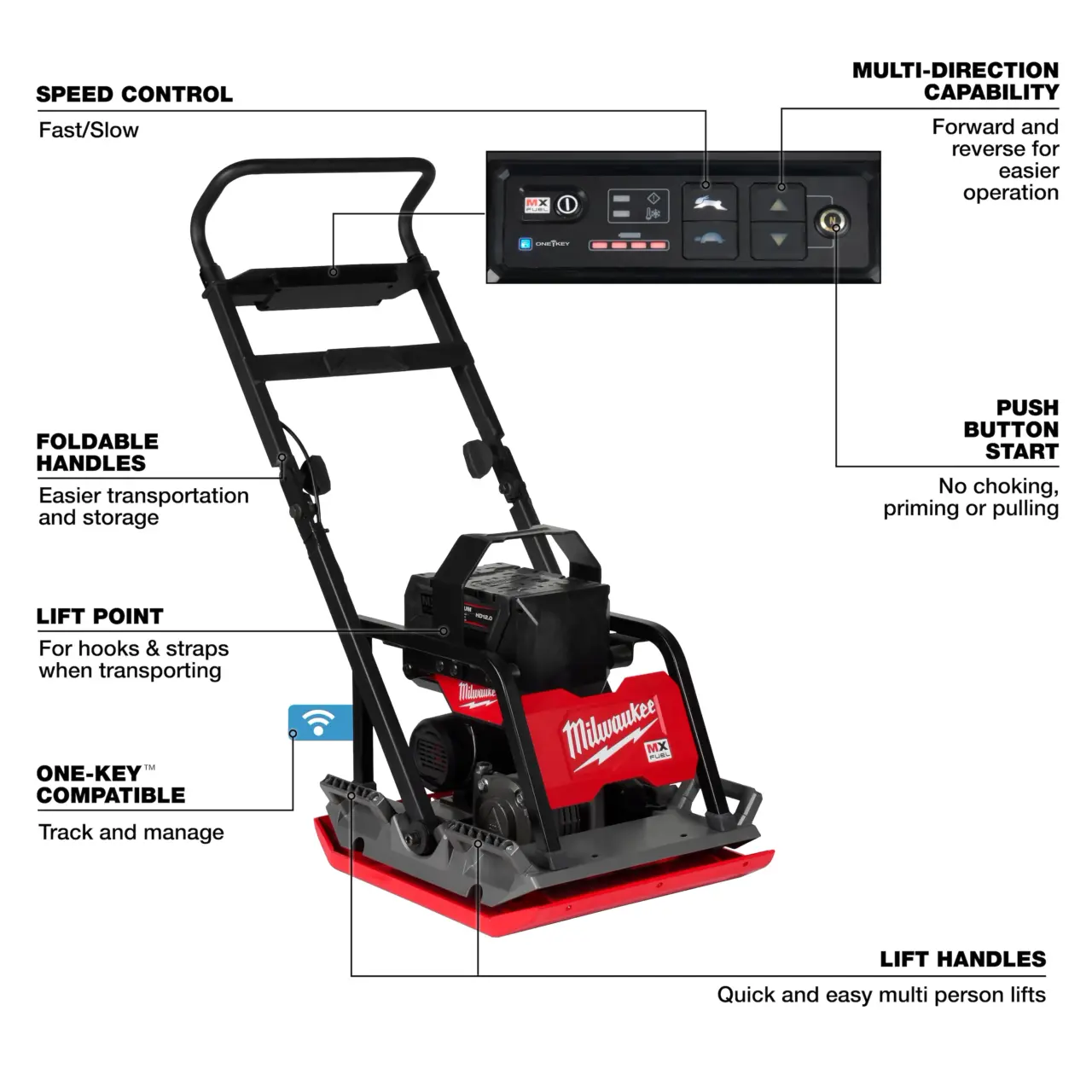 MX FUEL™ 20" Plate Compactor Kit - Image 4