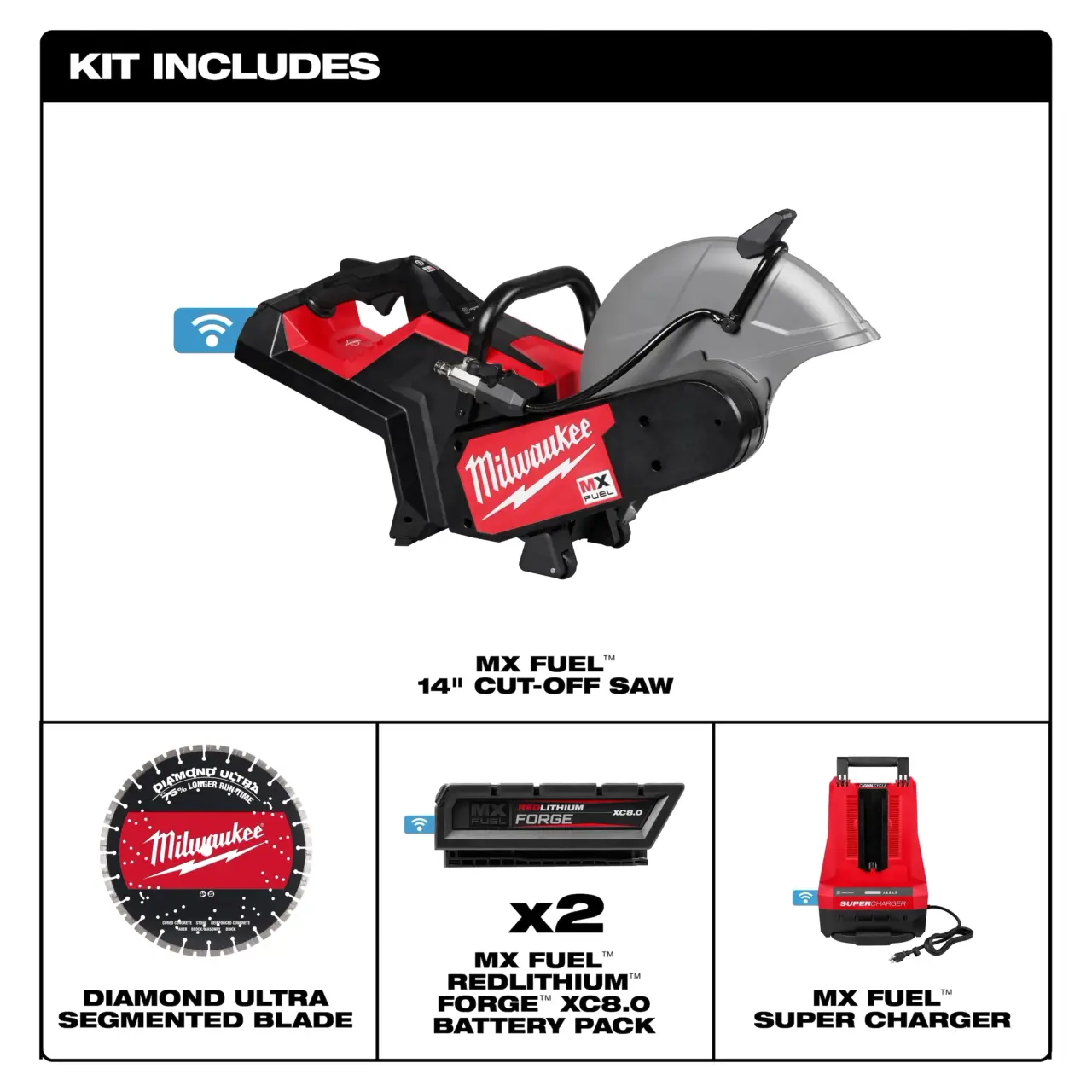 MX FUEL™ 14" Cut-Off Saw w/ RAPIDSTOP™ Kit - Image 2