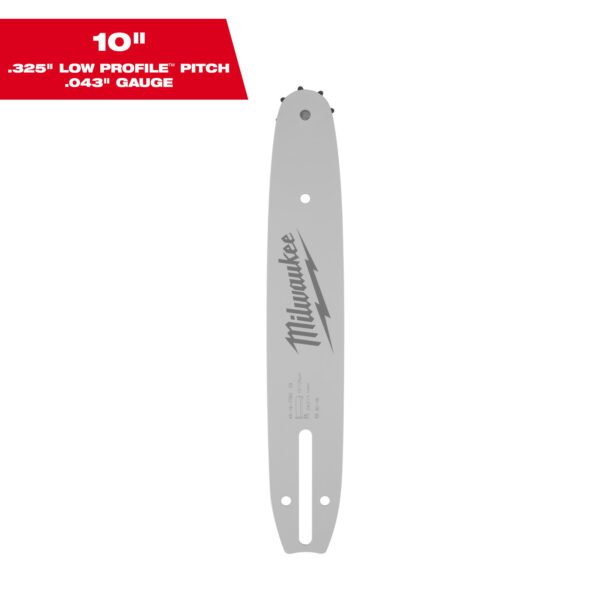 10" .325" LOW PROFILE™ Pitch, .043" Gauge Guide Bar
