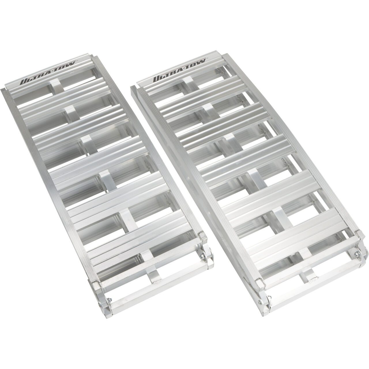 Ultra-Tow Bifold Arched Aluminum Motorcycle Ramp Set, 3000-Lb. Capacity, 8ft.L - Image 2