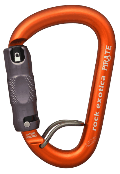 Rock Exotica Pirate WireEye Auto-Lock Carabiner