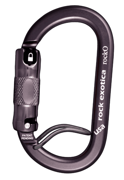 Rock Exotica rockO WireEye Auto-Lock Carabiner