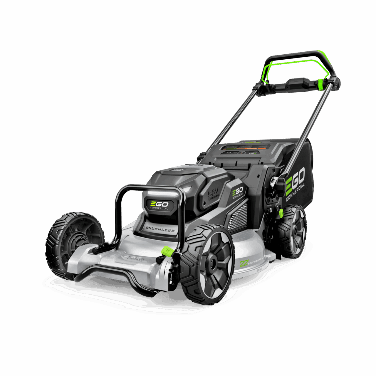 Commercial 22” Aluminum Deck Lawn Mower with Peak Power™