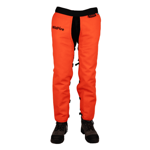 Clogger Wildfire Chainsaw Chaps Apron Style USFS Approved NFPA 1977 for Wildland Firefighters