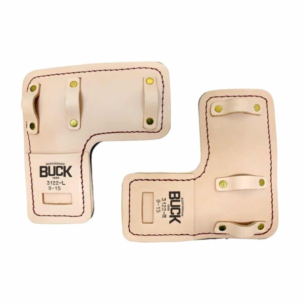 Buckingham ‘L’ Shaped Leather Climber Pad with Outer Loops for Leg Straps