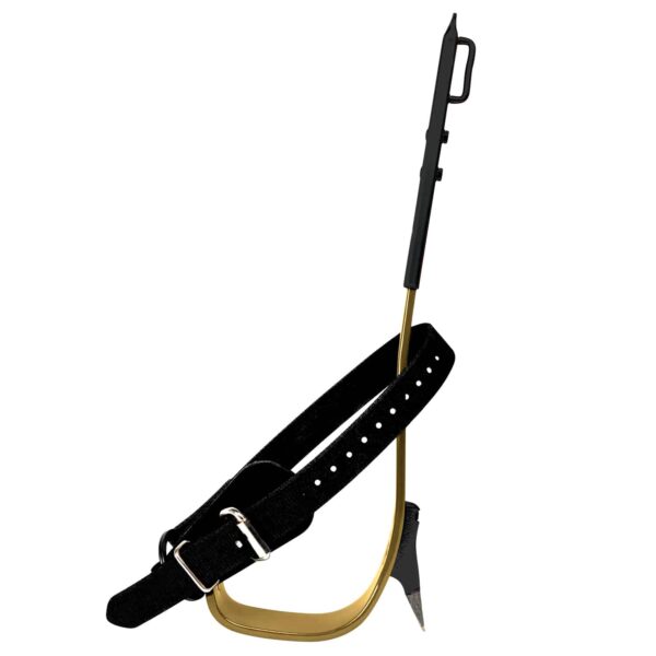 Buckingham Bucklite™ Titanium Pole Climbers with Foot straps