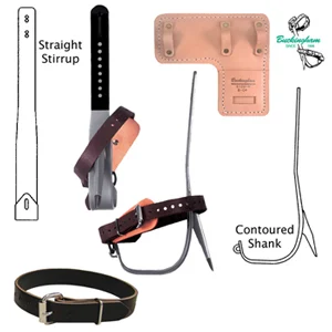 Buckingham Contoured Titanium Tree Climber Set
