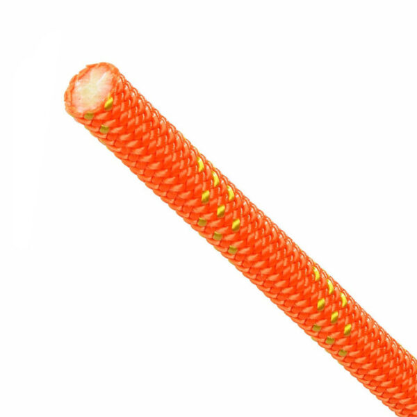 Teufelberger-KMIII Max static rope 7/16"(11mm) Orange/Yellow